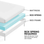 Letto con pannelli in legno – Nero invecchiato / Marrone fulvo, classico moderno, Queen e King