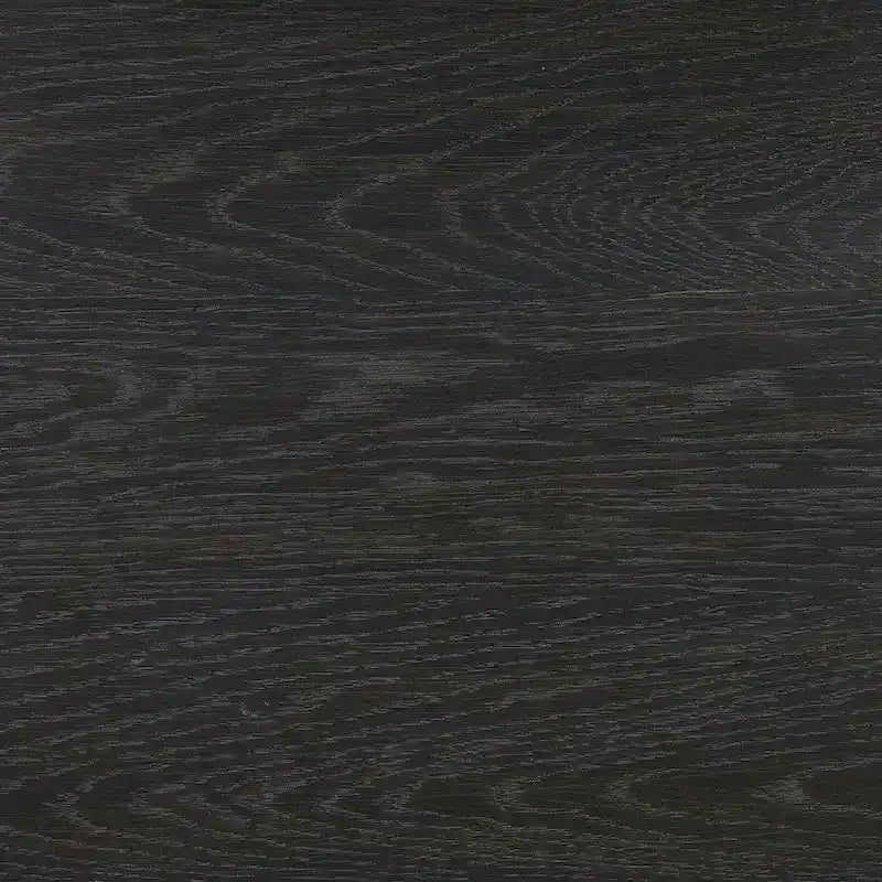 Letto con pannelli in legno – Nero invecchiato / Marrone fulvo, classico moderno, Queen e King