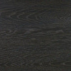 Letto con pannelli in legno – Nero invecchiato / Marrone fulvo, classico moderno, Queen e King