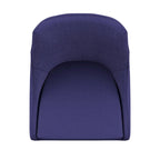 Sedia da pranzo Barrel Back, set da 2 – Grigio scuro / Grigio / Blu / Rosso