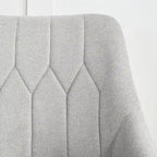 Poltrona accent imbottita con gambe in metallo, 1 posto — Beige / Giallo / Grigio