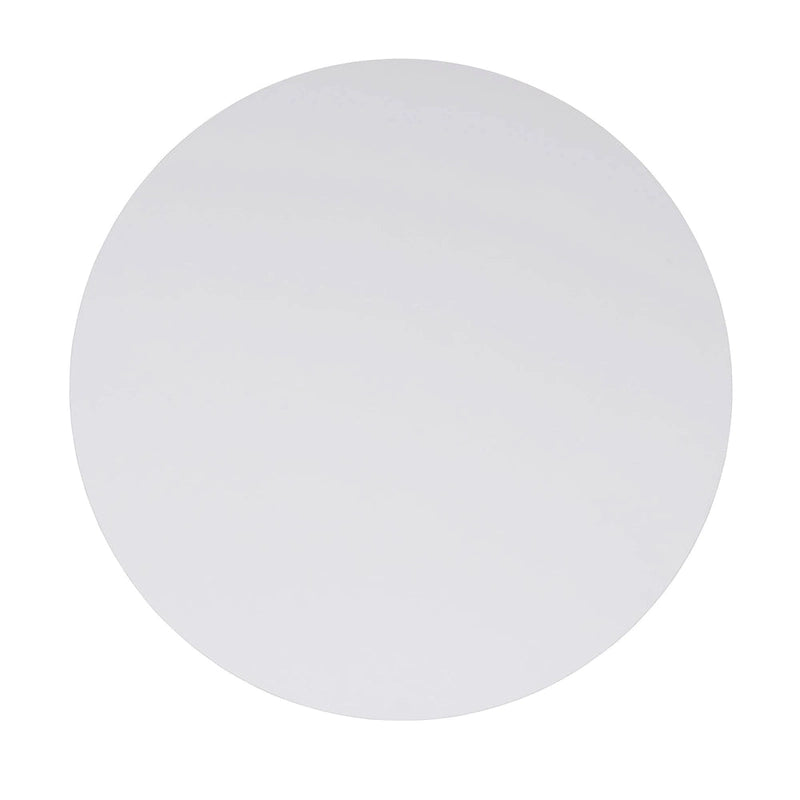 Tavolino da caffè rotondo, stile industriale, struttura in acciaio, colori multipli — 1 persona