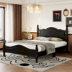 Full Size Wood Platform Bed Frame
