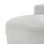 Divanetto in velluto, 2 posti — Nero / Grigio / Blu notte / Smeraldo, gambe dorate