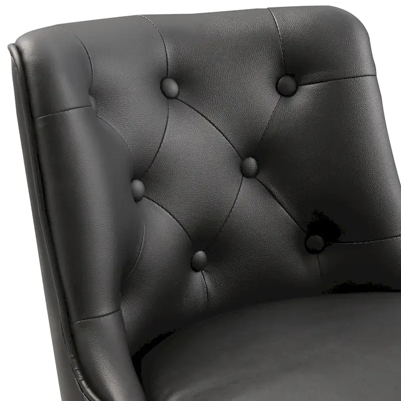 Sgabelli da Bar Girevoli Altezza Bancone 66 cm, Schienale Trapuntato, Gambe in Legno Massello, Set da 3 – Nero / Grigio Scuro / Blu Navy