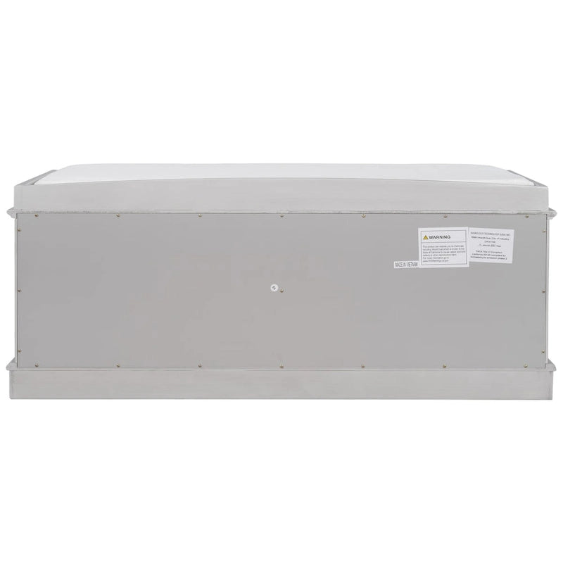 Panca contenitore con 4 ante — Bianco / Grigio anticato / Espresso / Blu anticato, 1 posto