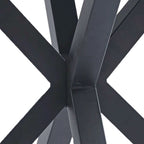 Tavolo da pranzo rotondo, bianco/nero/marmo bianco, piano in MDF e gambe in metallo, 2-4 posti