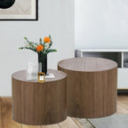 Tavolini Nido, Set da 2 — Rovere / Nero Opaco / Noce / Bianco / Blu / Bianco Sporco