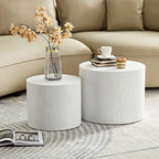 Tavolini Nido, Set da 2 — Rovere / Nero Opaco / Noce / Bianco / Blu / Bianco Sporco