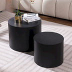 Tavolini Nido, Set da 2 — Rovere / Nero Opaco / Noce / Bianco / Blu / Bianco Sporco