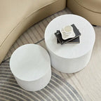 Tavolini Nido, Set da 2 — Rovere / Nero Opaco / Noce / Bianco / Blu / Bianco Sporco