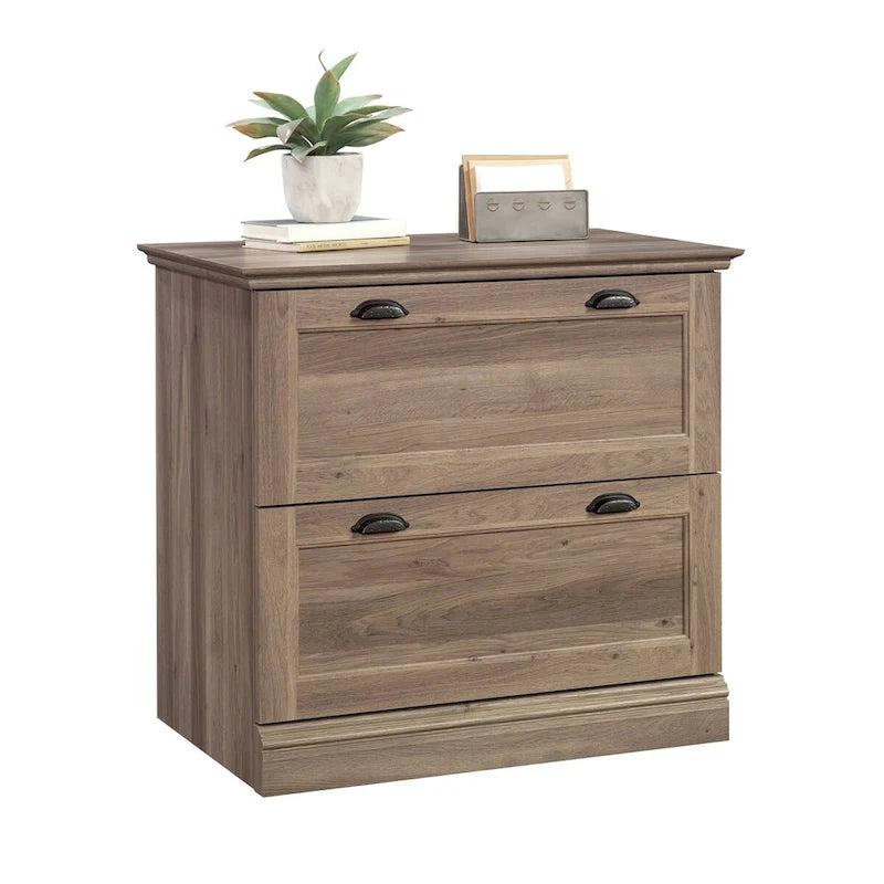 Schedario laterale a 2 cassetti, finitura legno, colori multipli