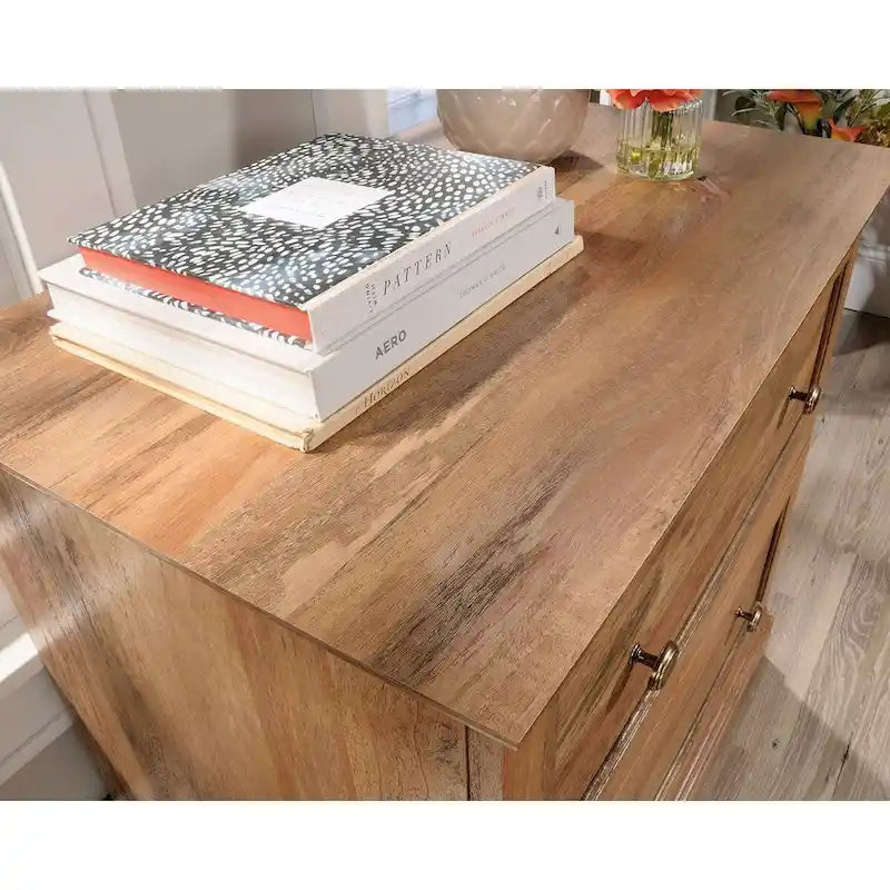 Schedario laterale a 2 cassetti, finitura legno, colori multipli