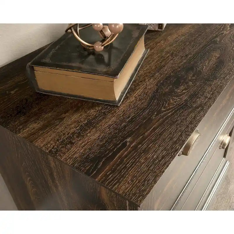 Schedario laterale a 2 cassetti, finitura legno, colori multipli