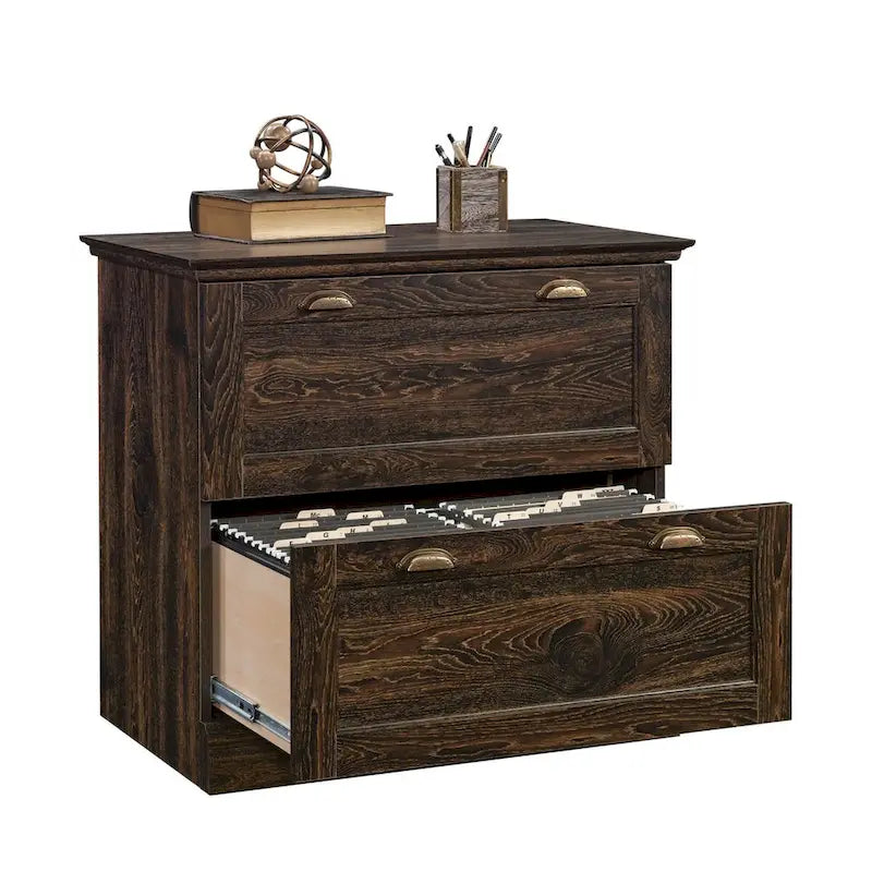 Schedario laterale a 2 cassetti, finitura legno, colori multipli