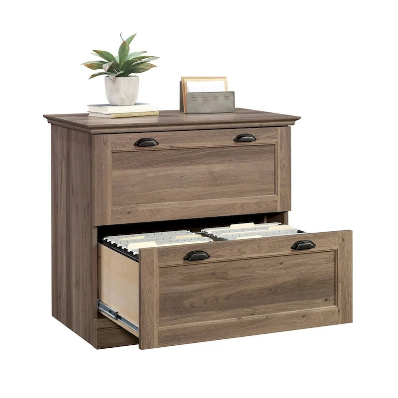 Schedario laterale a 2 cassetti, finitura legno, colori multipli