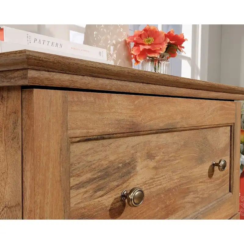Schedario laterale a 2 cassetti, finitura legno, colori multipli
